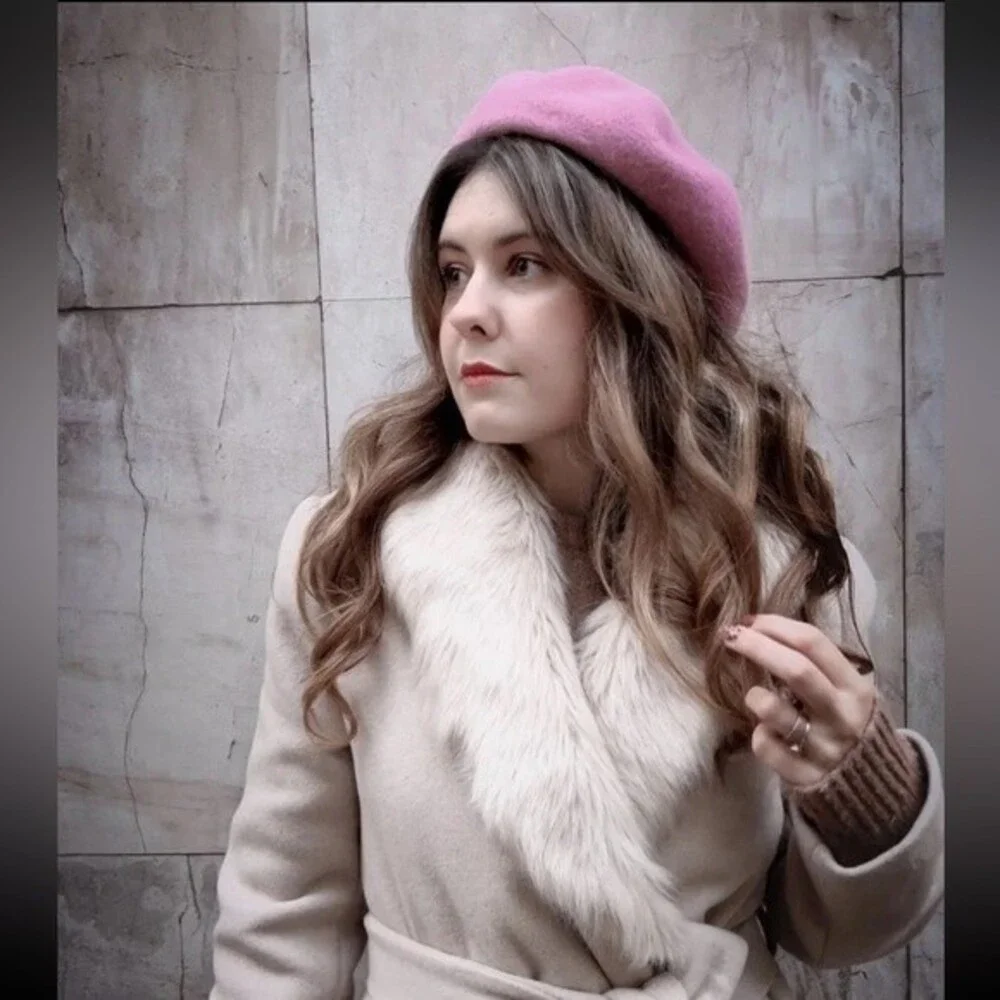 ZARA 100% WOOL BERET